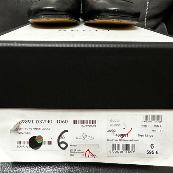 GUCCI PRINCETOWN LETHER SLIPPER MULES  GG main image 7
